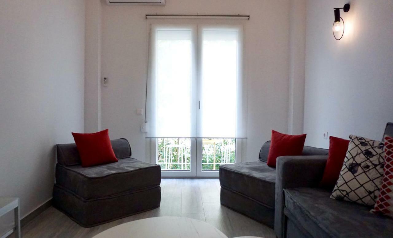 Urban Design Apt in Athen Exterior foto